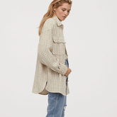 Sunday Market Oversized Vintage Plaid Shirt